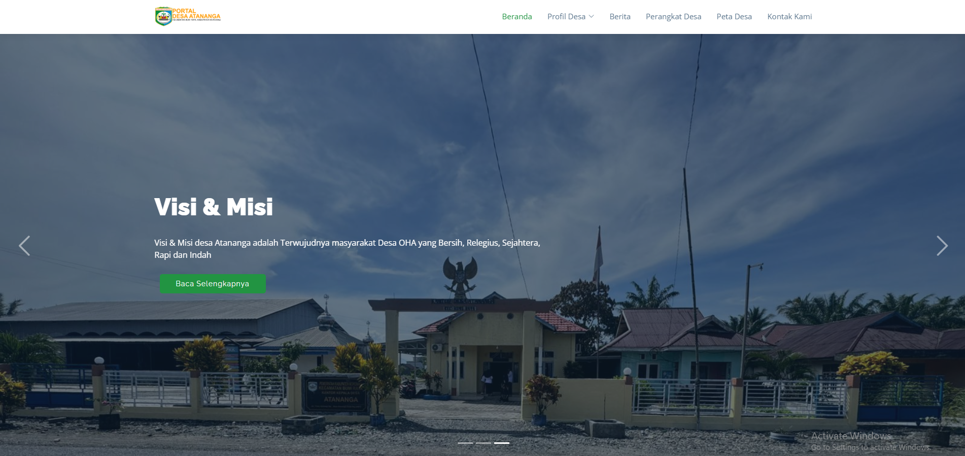 Website Pemerintahan