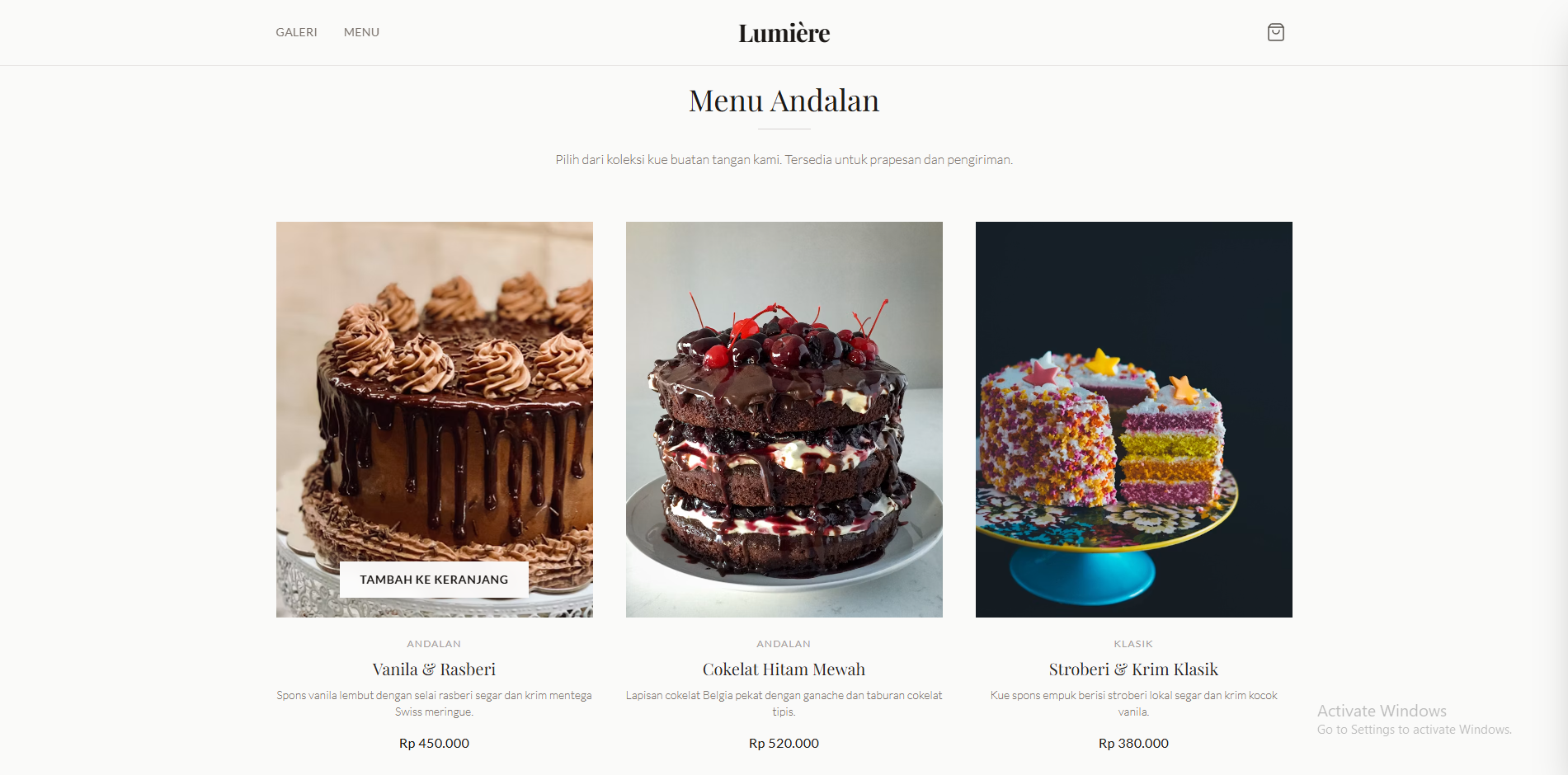 Website jasa