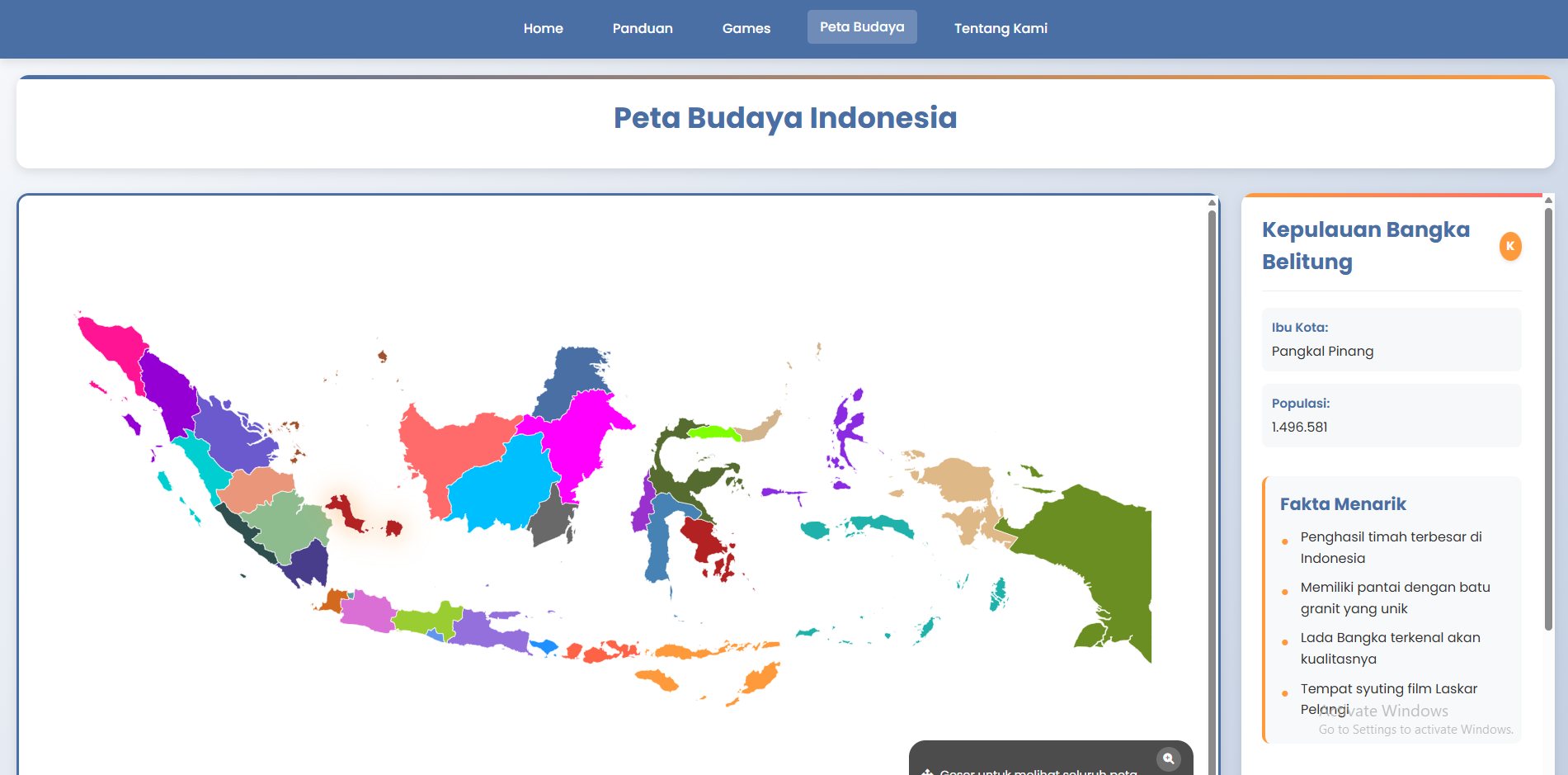 Website Pembelajaran