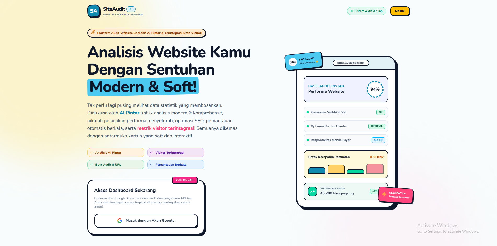Web Analisis Website